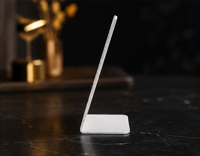 Tavzio NFC stand, side profile